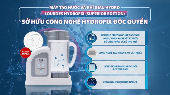 may-tao-nuoc-va-khi-giau-hydro-lourdes-hydrofix-superior-edition-so-huu-cong-nghe-hydrofix-doc-quyen-voi-04-dac-diem-noi-troi-min